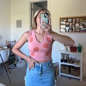 Tillys’s Floral Sweater Vest